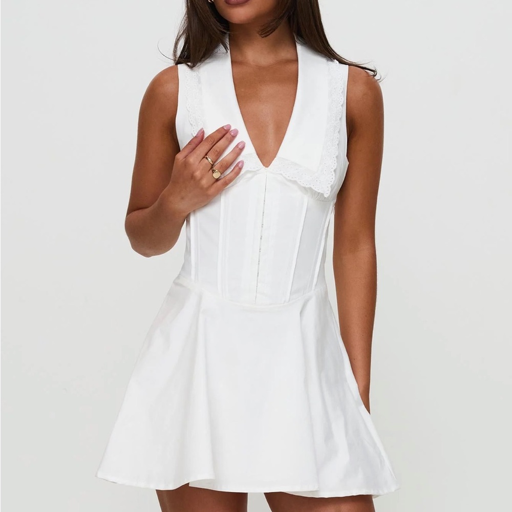 Princess Polly White Mini Dress